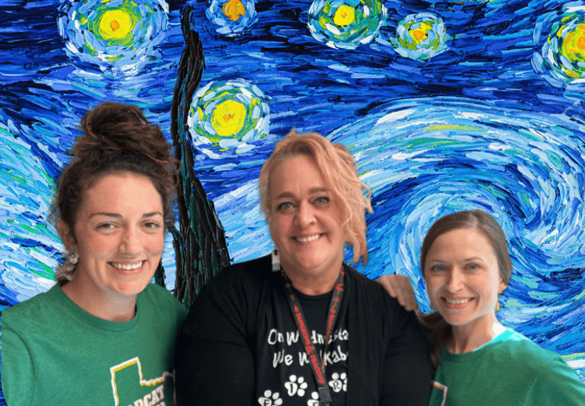 Art Teachers: Mrs. Dawson, Mrs. Murphy, Mrs. Thornton